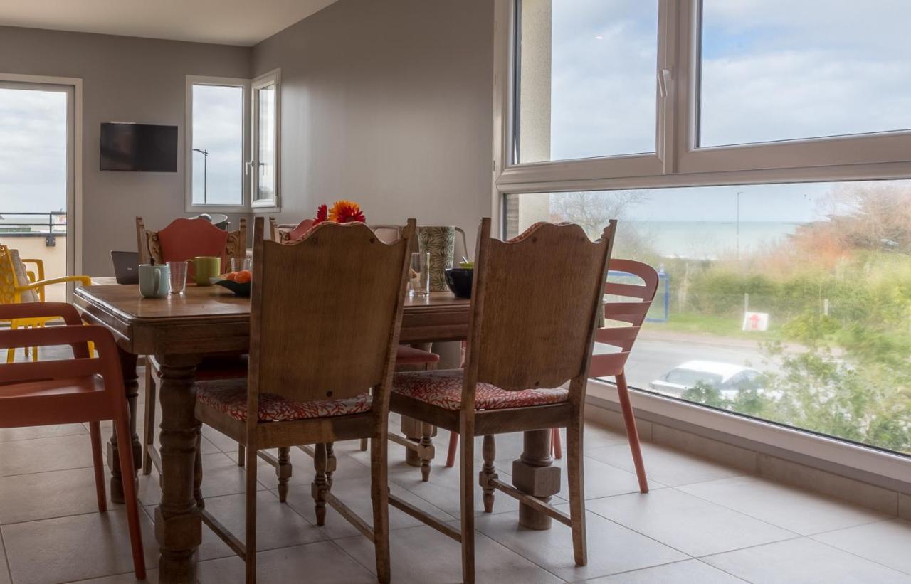 Tribord, Appt Avec Terrasse Et Vue Mer, Parking Saint-Côme-de-Fresné Exterior foto